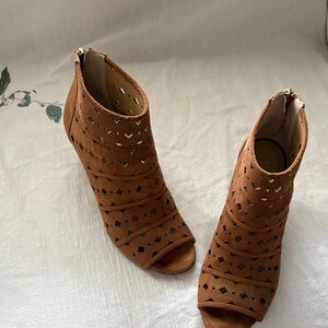 Michael Kors Ankle Peep toe boots